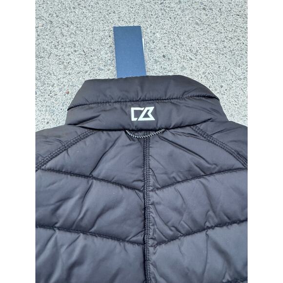 NWT - Cutter & Buck Black, Packable winter puffer, Barlow Pass coat, size Med - Picture 13 of 16
